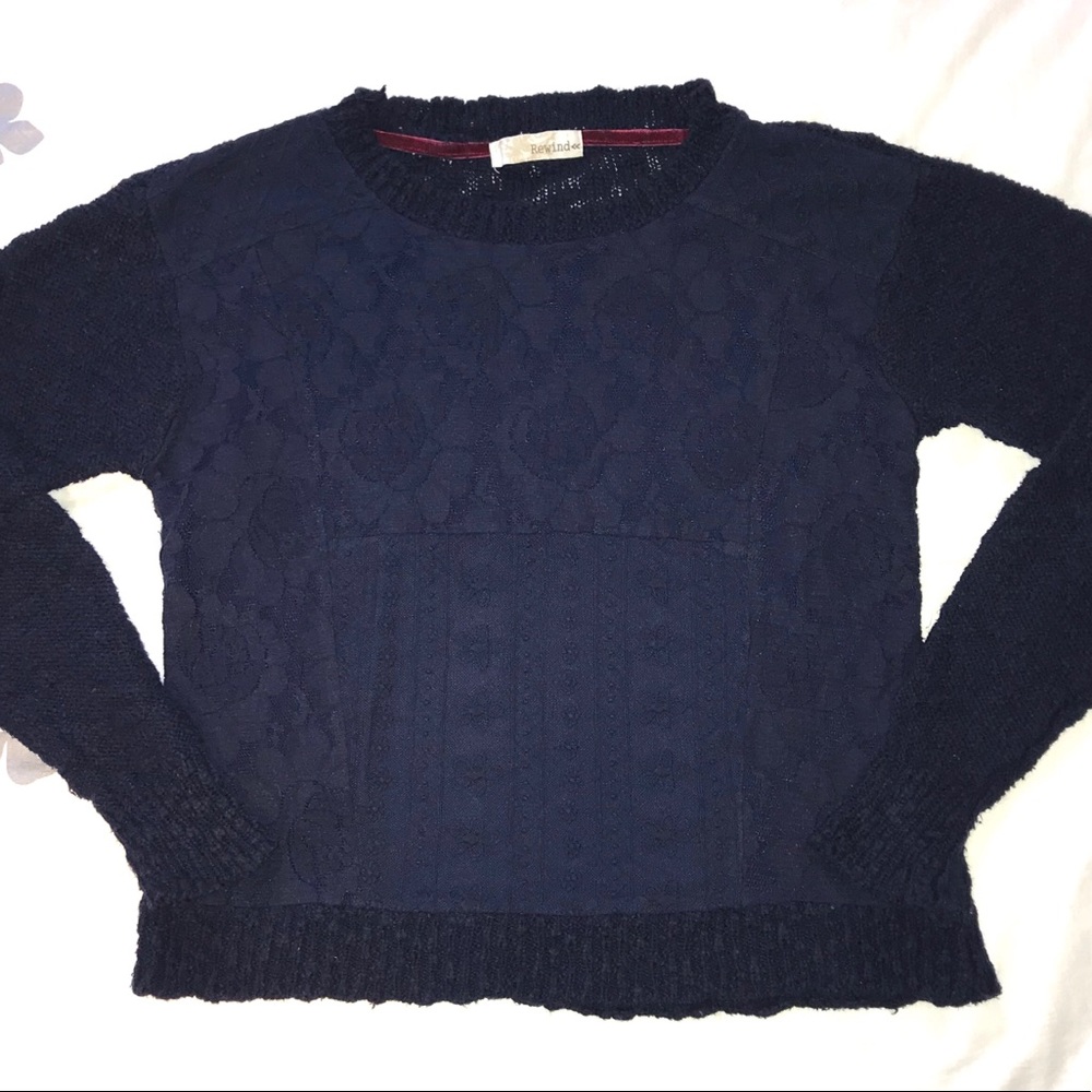 Navy Blue Sweater